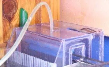 Mise en place dans le bac