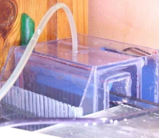 Mise en place dans le bac