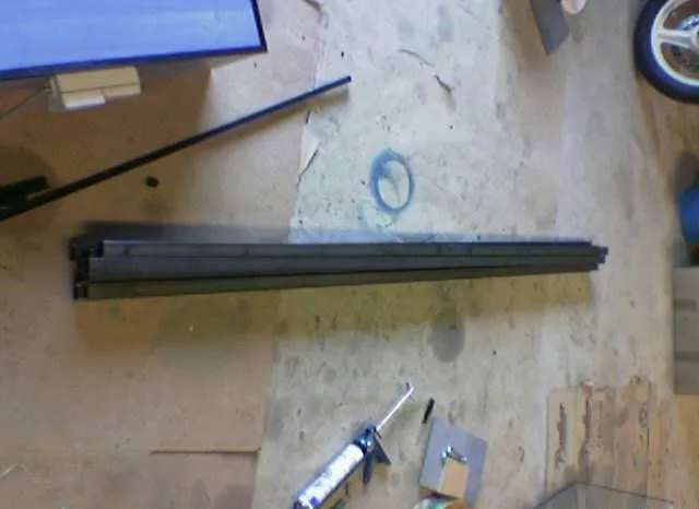 1-Fabrication d'un meuble de support pour aquarium