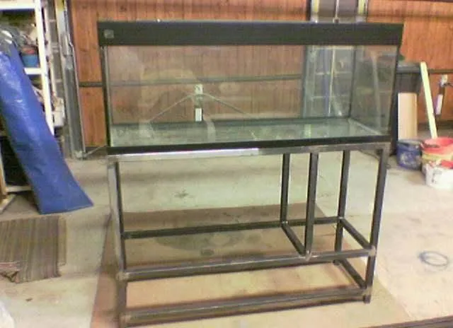 5-Fabrication d'un meuble de support pour aquarium