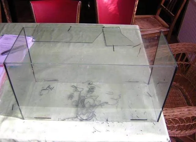 6-Astuce pour réparer un aquarium cassé