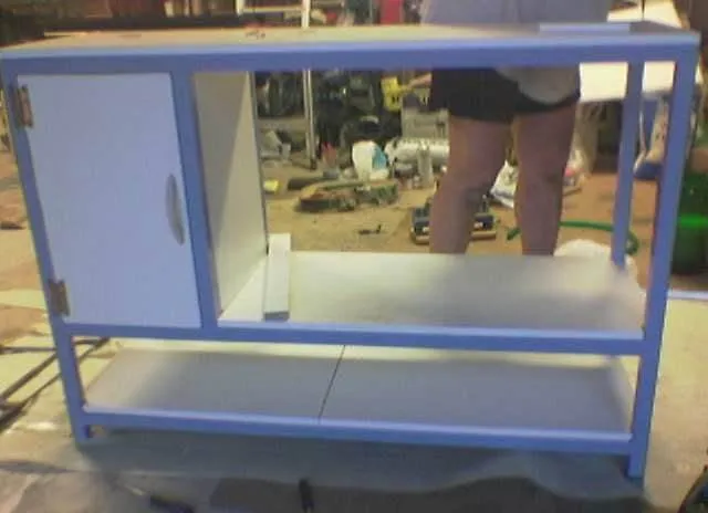 6-Fabrication d'un meuble de support pour aquarium